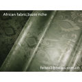 Bazin riche billig großhandel neue ankunft lager Afrikanischen kleidung stoff 10 yards / tasche polyster jacquard guinea brokat damast